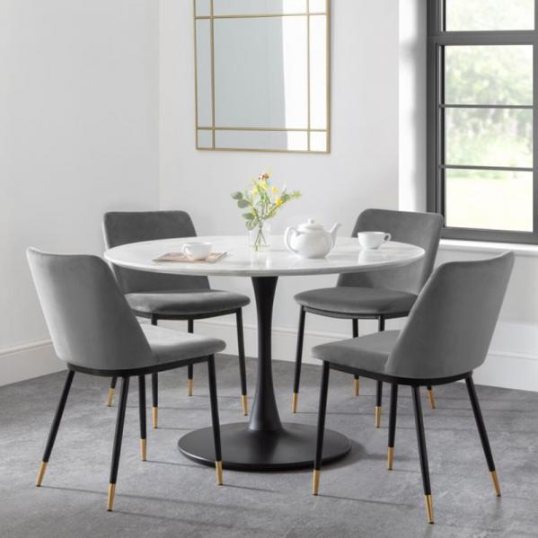 Holland Dining Table & Delaunay Chairs
