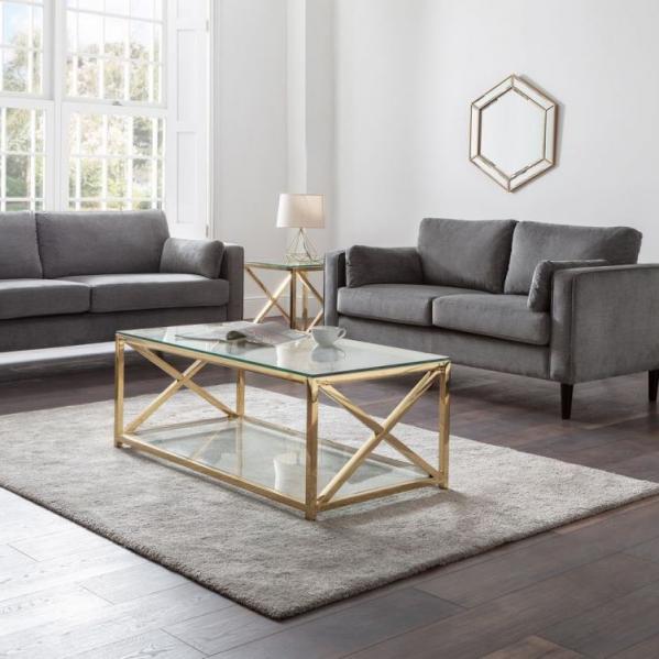 Miami Gold Coffee Table