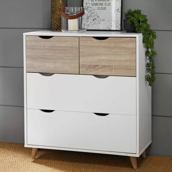 Stockholm 4 Drawer Chest