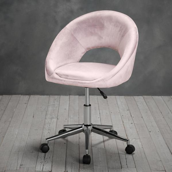 Skylar Desk Chair - Pink