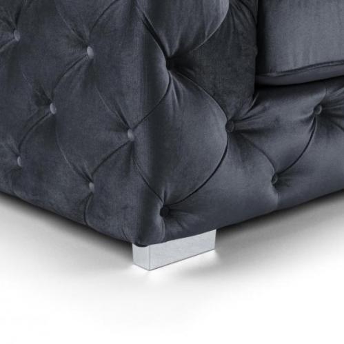 Ankara Corner Sofa - Black