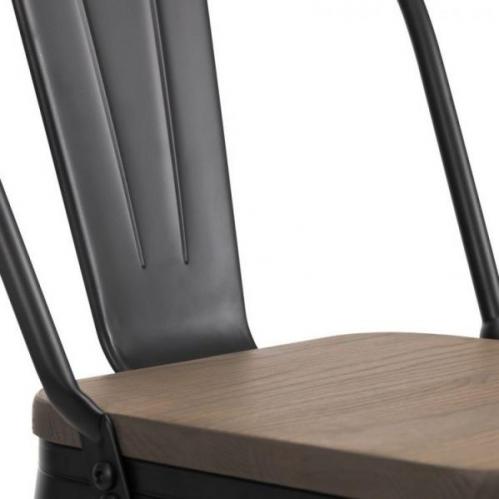 Grafton stool seat detail