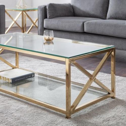 Miami Coffee Table Gold