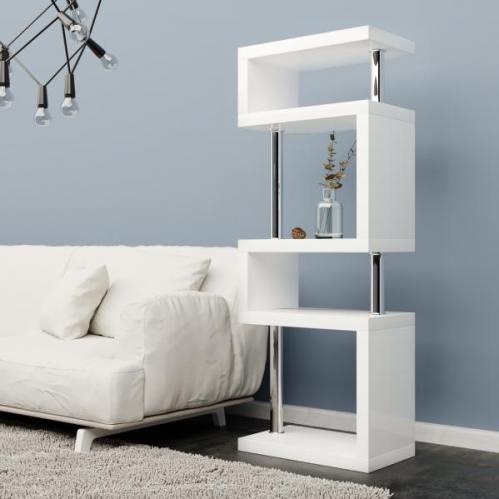 Miami 5 Tier Shelving Unit White