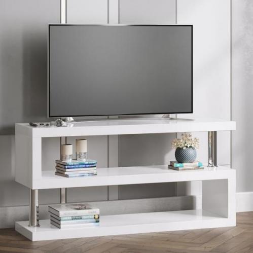 Miami TV Unit White