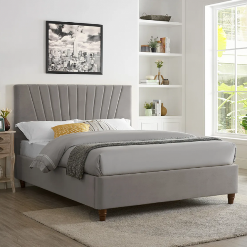Lexie Bed Silver