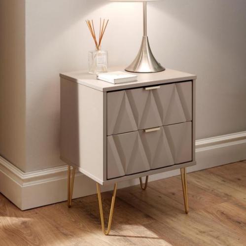 Diamond Deluxe Bedside - Mushroom