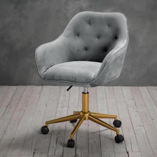 Darwin Desk Chair - Silver