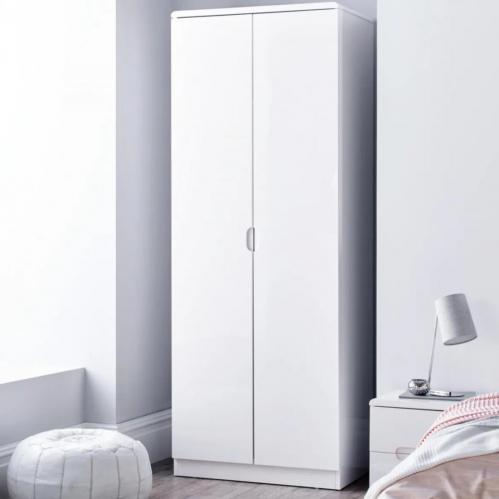 Manhattan 2 Door Wardrobe - White