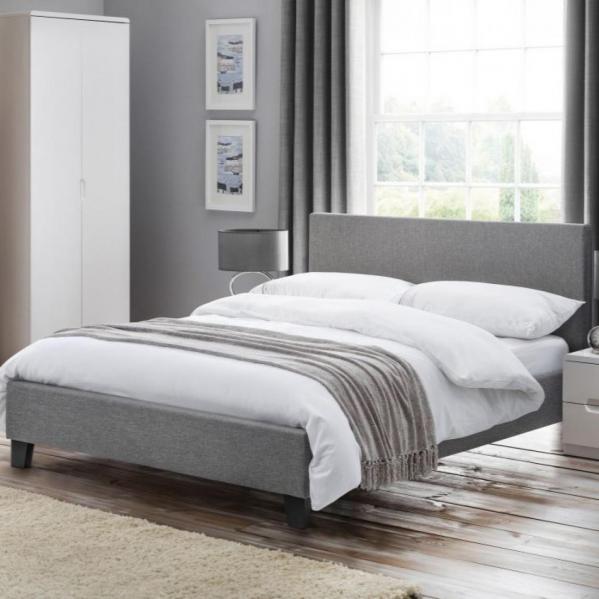 Rialto Bed - Light Grey