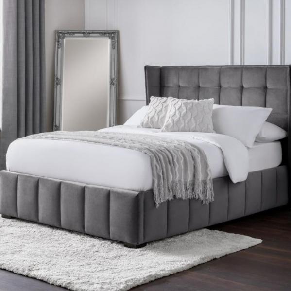 Gatsby Bed - Light Grey