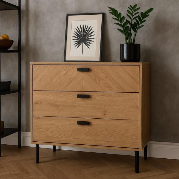 Leon 3 Drawer Chest